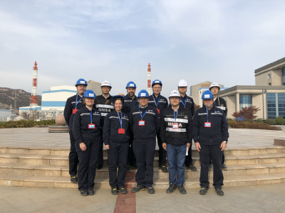 Technical visit of the participants of the VVER-WG at Tianwan NPP